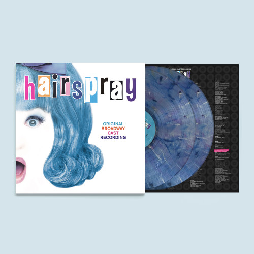 Hairspray (Original Broadway Cast Recording) 2LP (Cool Blue Marble Vinyl) 3