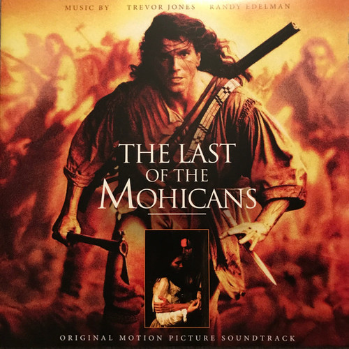 Trevor Jones & Randy Edelman The Last of the Mohicans 2LP (Orange with Black Streaks "Smoke & Fire" Vinyl) 1