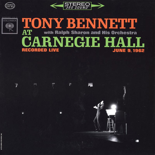 Tony Bennett Tony Bennett at Carnegie Hall 180g 2LP 1