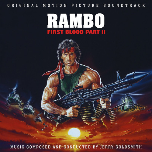 Jerry Goldsmith Rambo: The Jerry Goldsmith Vinyl Collection 180g 5LP Box Set (Color Vinyl)
