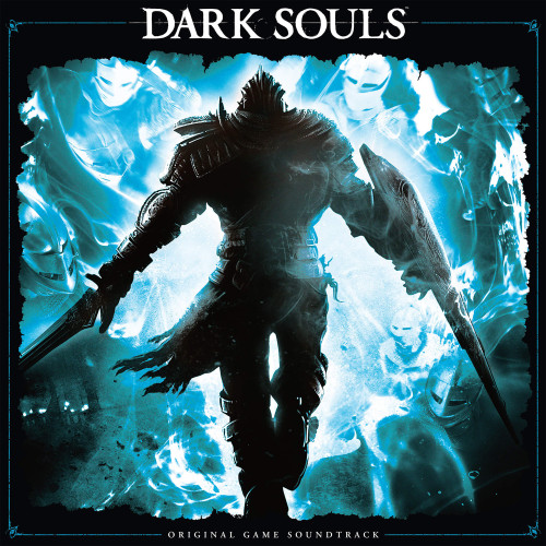 Motoi Sakuraba Dark Souls: Original Game Soundtrack 2LP (Transparent Light Blue with Silver Splatter Vinyl)