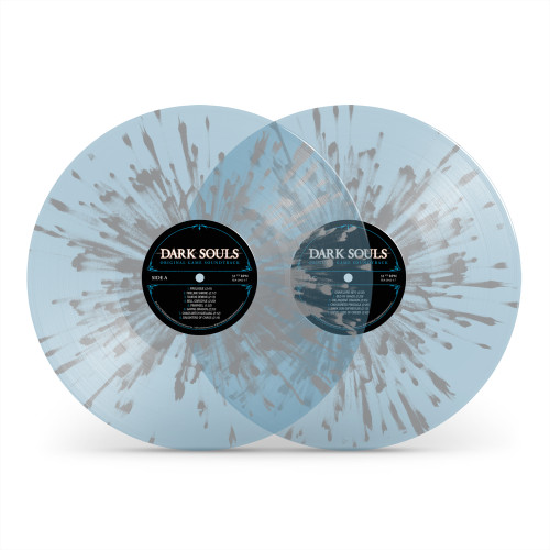 Motoi Sakuraba Dark Souls: Original Game Soundtrack 2LP (Transparent Light Blue with Silver Splatter Vinyl) 2