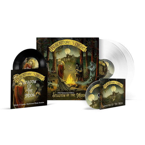 Blackmore's Night Shadow of the Moon (25th Anniversary Edition) 2LP (Crystal Clear Vinyl), 45rpm 7" Vinyl & DVD 2