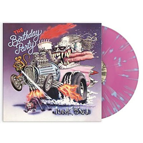 The Birthday Party Junkyard LP (Purple & Blue Splatter Vinyl) 3