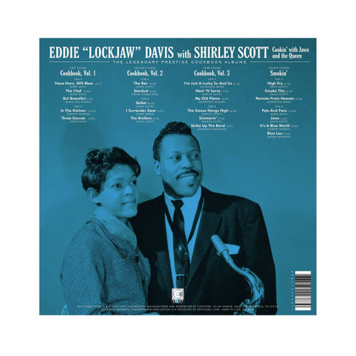 Eddie "Lockjaw" Davis with Shirley Scott Cookin' with Jaws and the Queen 180g 4LP Box Set 3