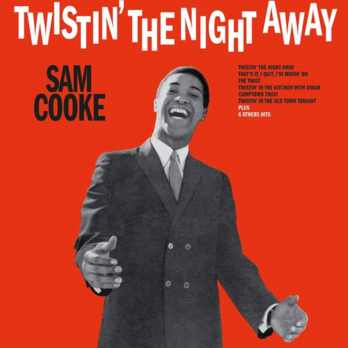 Sam Cooke Twistin' the Night Away Import LP (Clear Vinyl) 1
