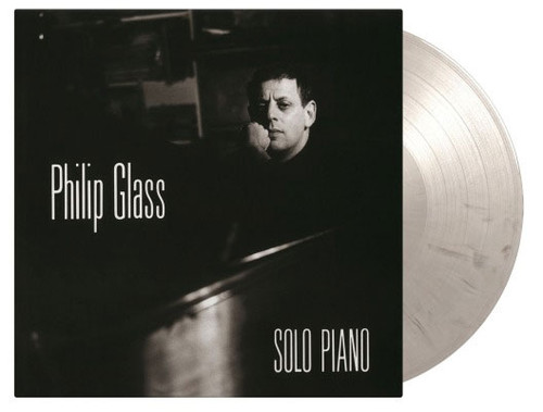 Philip Glass Solo Piano Numbered Limited Edition 180g Import LP (Black & White Marbled Vinyl) 2