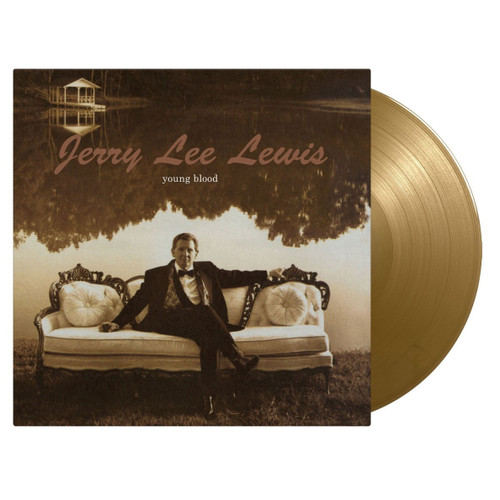 Jerry Lee Lewis Young Blood Numbered Limited Edition 180g Import LP (Gold Vinyl) 2