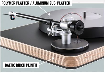 Clearaudio Concept Wood AiR Turntable & Satisfy Black Tonearm 3