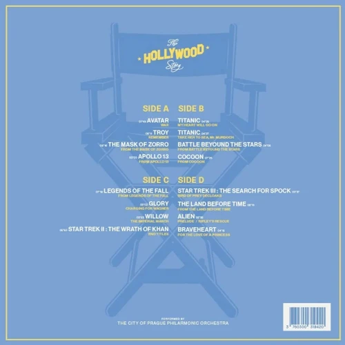 The City of Prague Philharmonic Orchestra James Horner: The Hollywood Story 2LP (Transparent Yellow Vinyl) 2