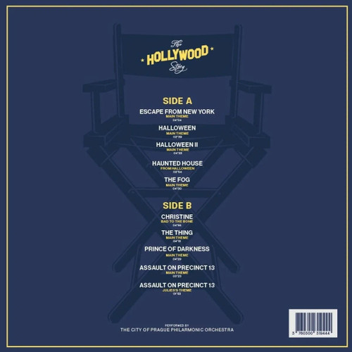 The City of Prague Philharmonic Orchestra John Carpenter: The Hollywood Story LP (Black with Red Splatter Vinyl) 2