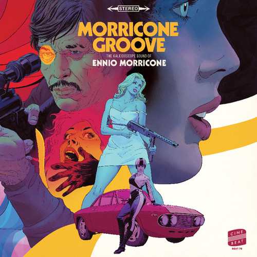 Ennio Morricone Morricone Groove: The Kaleidoscope Sound of Ennio Morricone 2LP (Orange & Pink Vinyl) 1