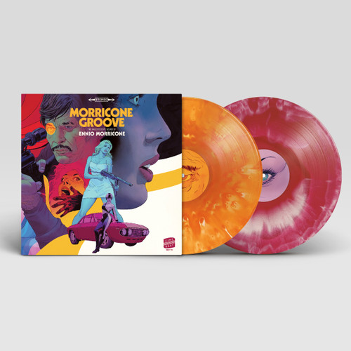 Ennio Morricone Morricone Groove: The Kaleidoscope Sound of Ennio Morricone 2LP (Orange & Pink Vinyl) 2