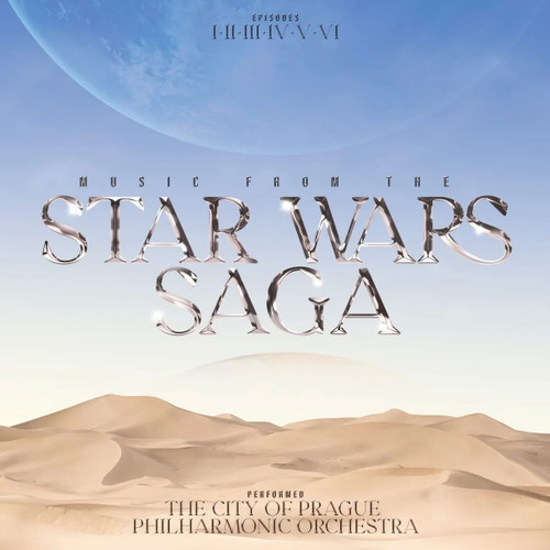 The City of Prague Philharmonic Orchestra Music from the Star Wars Saga LP (Clear Vinyl) 1