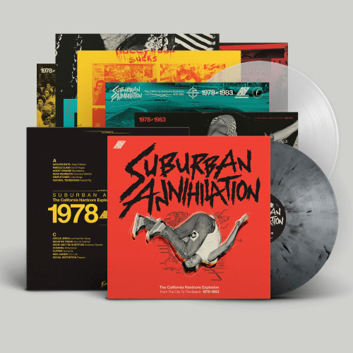 Suburban Annihilation: The California Hardcore Explosion From The City To The Beach  2LP ("Concrete Beach" Vinyl) 1