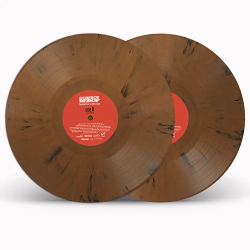 SEATBELTS Cowboy Bebop Soundtrack From The Netflix Series 2LP (Opaque Brown Marble Vinyl) 4