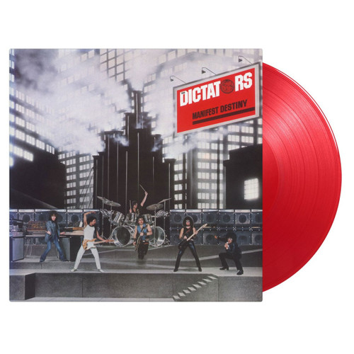 The Dictators Manifest Destiny Numbered Limited Edition 180g Import LP (Translucent Red Vinyl) 2