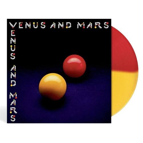 Paul McCartney & Wings Venus and Mars 180g LP (Red/Yellow Vinyl) 1