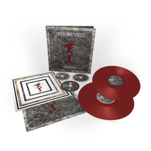 Jethro Tull RokFlote Deluxe Hand-Numbered Limited Edition 2LP, 2CD & Blu-Ray (Red Vinyl) 1