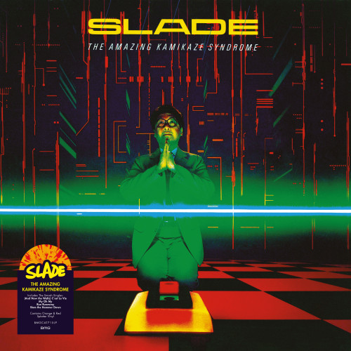 Slade The Amazing Kamikaze Syndrome LP (Orange & Red Splatter Vinyl)
