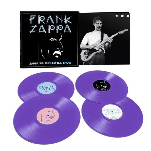 Frank Zappa Zappa '88: The Last U.S. Show 180g 4LP Box Set (Opaque Purple Vinyl) 1
