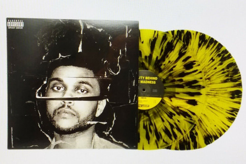 The Weeknd Beauty Behind the Madness 180g 2LP (Yellow with Black Splatter Vinyl) 2