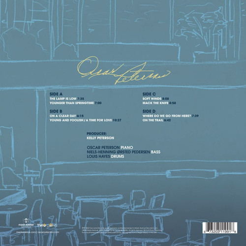 Oscar Peterson On a Clear Day: The Oscar Peterson Trio - Live in Zurich, 1971 2LP 2