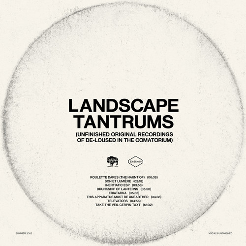 The Mars Volta Landscape Tantrums (Unfinished Original Recordings of De-Loused in the Comatorium) LP (Black Vinyl) 1