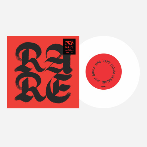 Nas Rare 45rpm 7" Vinyl Single (White Vinyl) 1