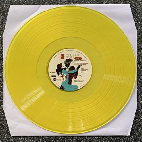 Viveza Five O'Clock Foxtrot Hand-Numbered Limited Edition 180g 45rpm 2LP (Transparent Yellow Vinyl) 2