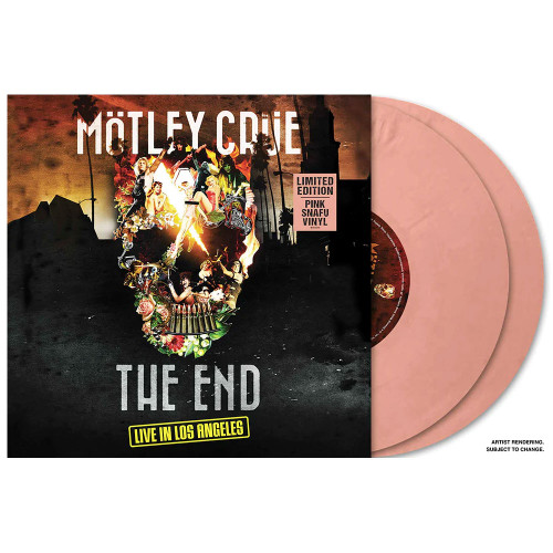 Motley Crue The End - Live in Los Angeles 2LP (Pink Snafu Vinyl) 1
