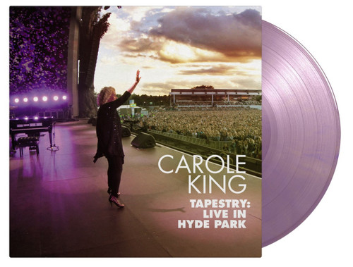 Carole King Tapestry: Live in Hyde Park Numbered Limited Edition 180g Import 2LP (Purple & Gold Marbled Vinyl) 2