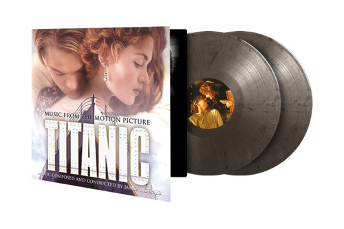 James Horner Titanic (Music from the Motion Picture) Numbered Limited Edition 180g 2LP (Silver & Black Marbled Vinyl) 3