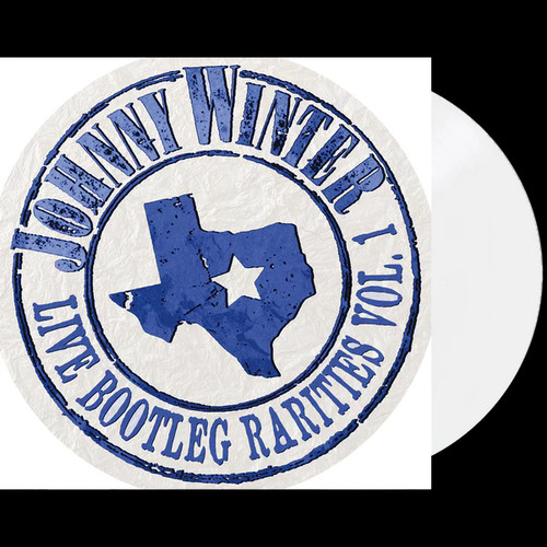 Johnny Winter Live Bootleg Rarities Vol. 1 LP (White Vinyl) 2