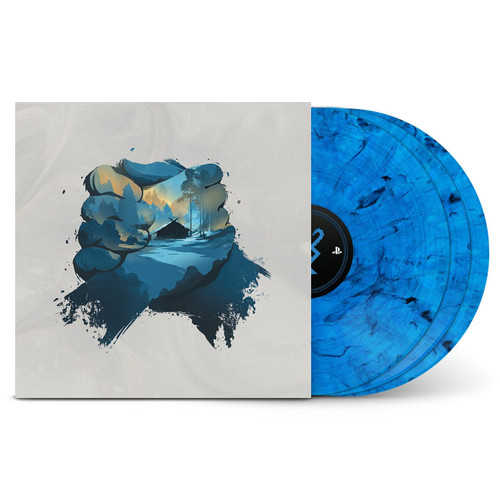 Bear McCreary God of War Ragnarok Soundtrack 3LP (Blue Smoke Vinyl) 3