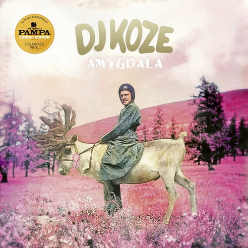 DJ Koze Amygdala (10 Years Anniversary) Hand-Numbered Limited Edition Import 2LP (Clear Vinyl) & 45rpm 7" Vinyl