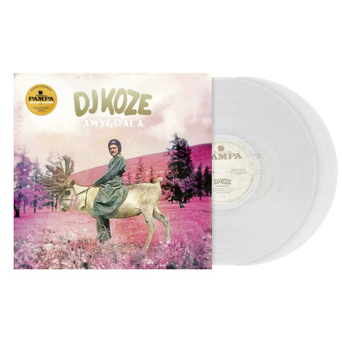 DJ Koze Amygdala (10 Years Anniversary) Hand-Numbered Limited Edition Import 2LP (Clear Vinyl) & 45rpm 7" Vinyl 2