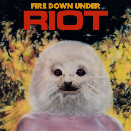 Riot Fire Down Under Numbered Limited Edition 180g Import LP (Translucent Red Vinyl) 1