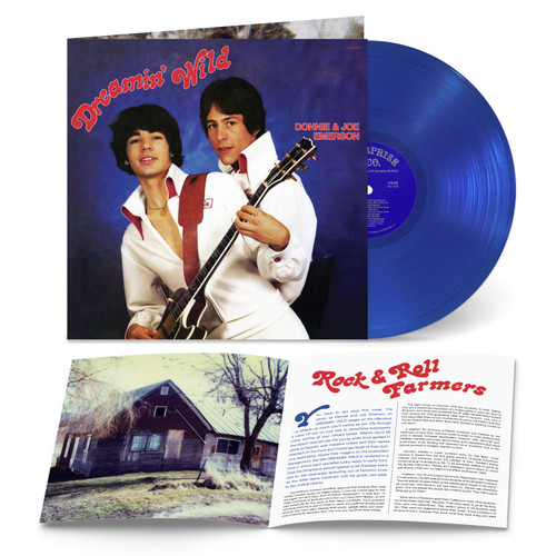 Donnie & Joe Emerson Dreamin' Wild LP (Transparent Blue Vinyl) 1