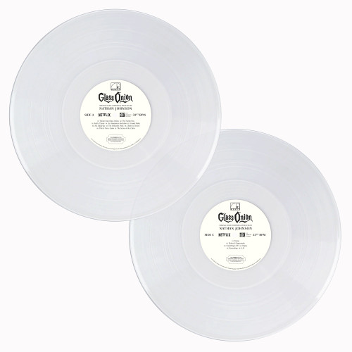 Nathan Johnson Glass Onion (A Benoit Blanc Murder Mystery Soundtrack) 2LP (Clear Vinyl) 2