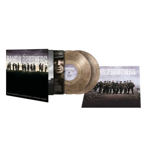 Michael Kamen Band of Brothers (Music from the HBO Miniseries) Numbered Limited Edition 180g Import 2LP (Smoke Vinyl) 3