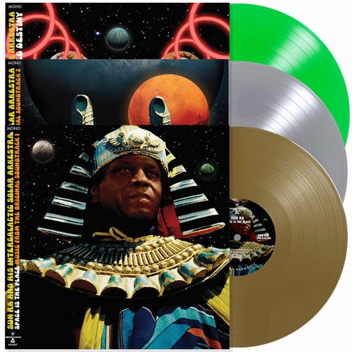 Sun Ra and His Intergalactic Solar Arkestra Space Is the Place 3LP, Blu-Ray & DVD Box Set (Mono) (Color Vinyl)