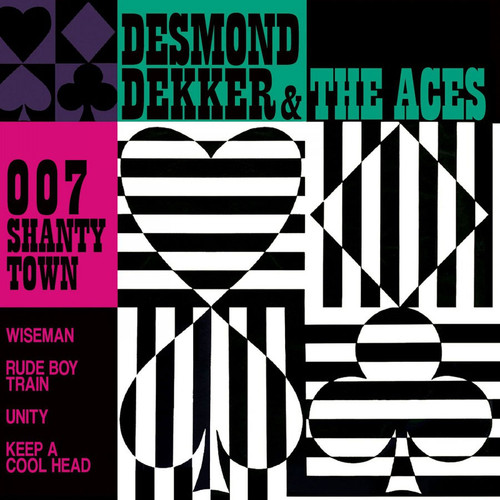 Desmond Dekker & the Aces 007 Shanty Town Numbered Limited Edition 180g Import LP (Magenta Vinyl) 1