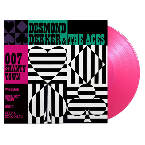 Desmond Dekker & the Aces 007 Shanty Town Numbered Limited Edition 180g Import LP (Magenta Vinyl) 2