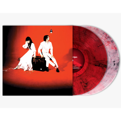 The White Stripes Elephant (20th Anniversary) 2LP (Red Smoke & Clear with Red & Black Smoke Vinyl) 1