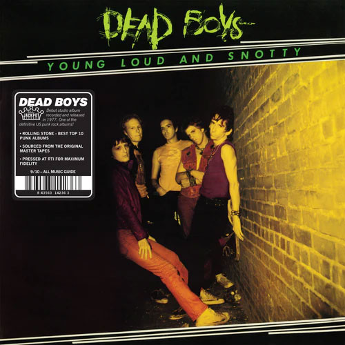 Dead Boys Young, Loud and Snotty LP (Black Vinyl) 1