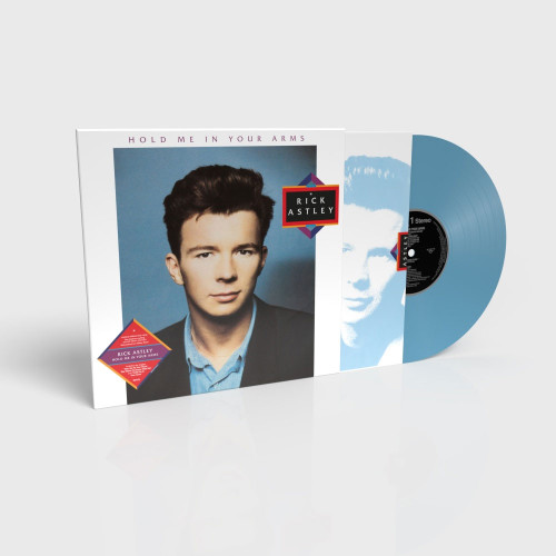 Rick Astley Hold Me in Your Arms (2023 Remaster) LP (Blue Vinyl) 2