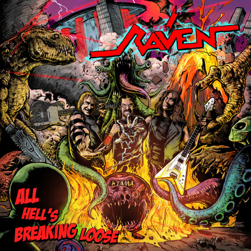 Raven All Hell's Breaking Loose LP 1
