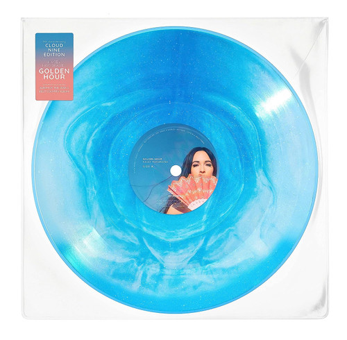 Kacey Musgraves Golden Hour (5th Anniversary Cloud Nine Edition) LP (Glittery Sky Blue Vinyl) 1