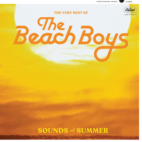 The Beach Boys Sounds of Summer: The Very Best of The Beach Boys 2LP (Orange Marble Vinyl) 1